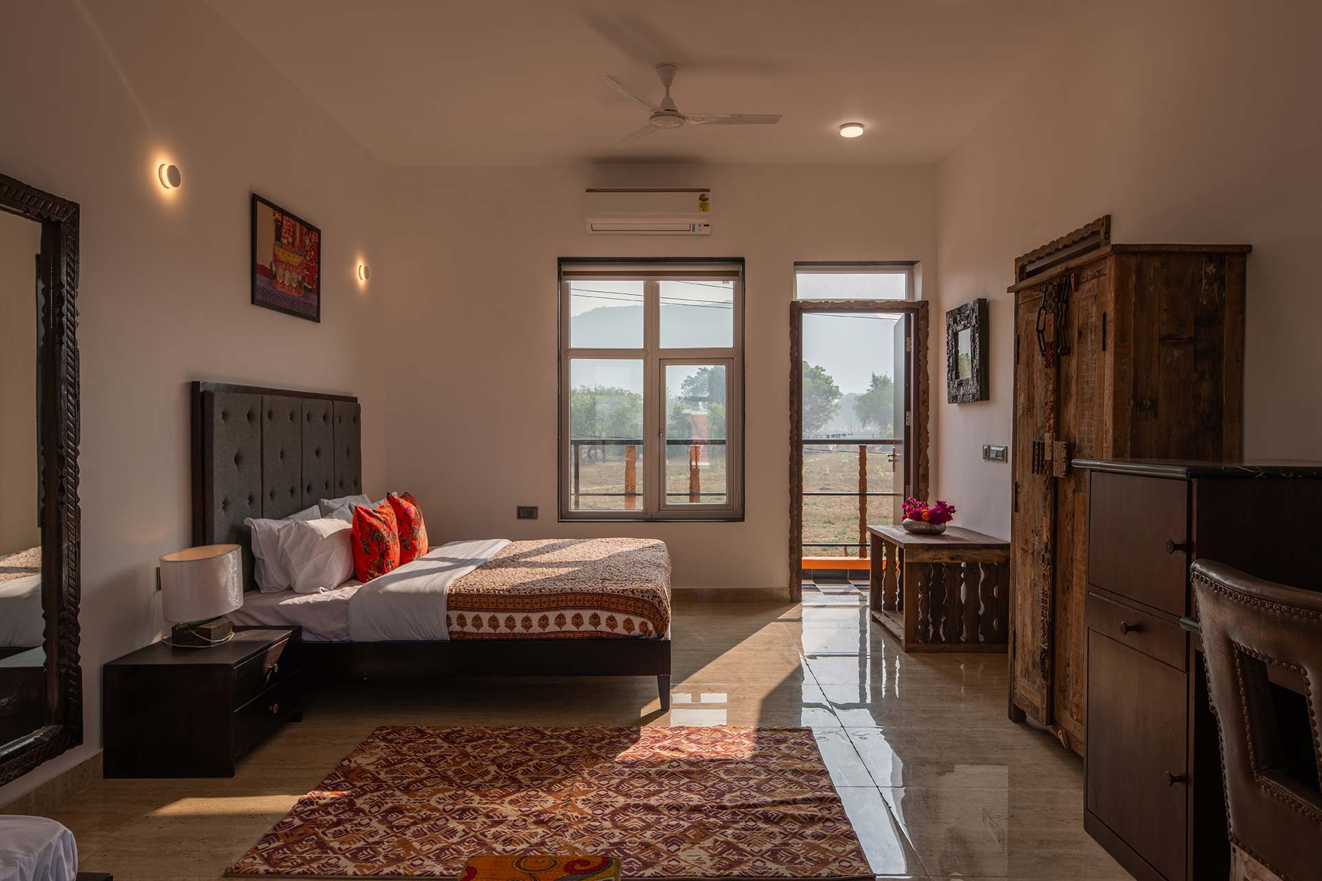 First floor rooms of Aranyavas Nature Retreat