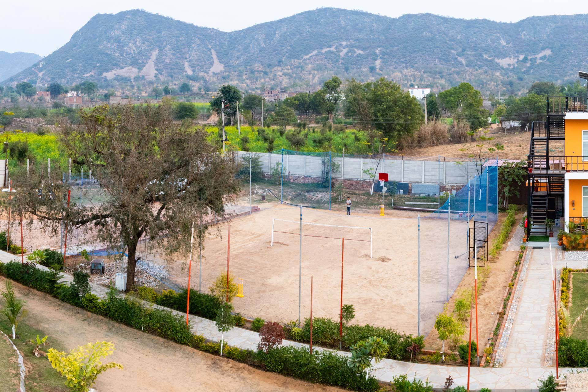 outdoor games at Aranyavas Nature Retreat