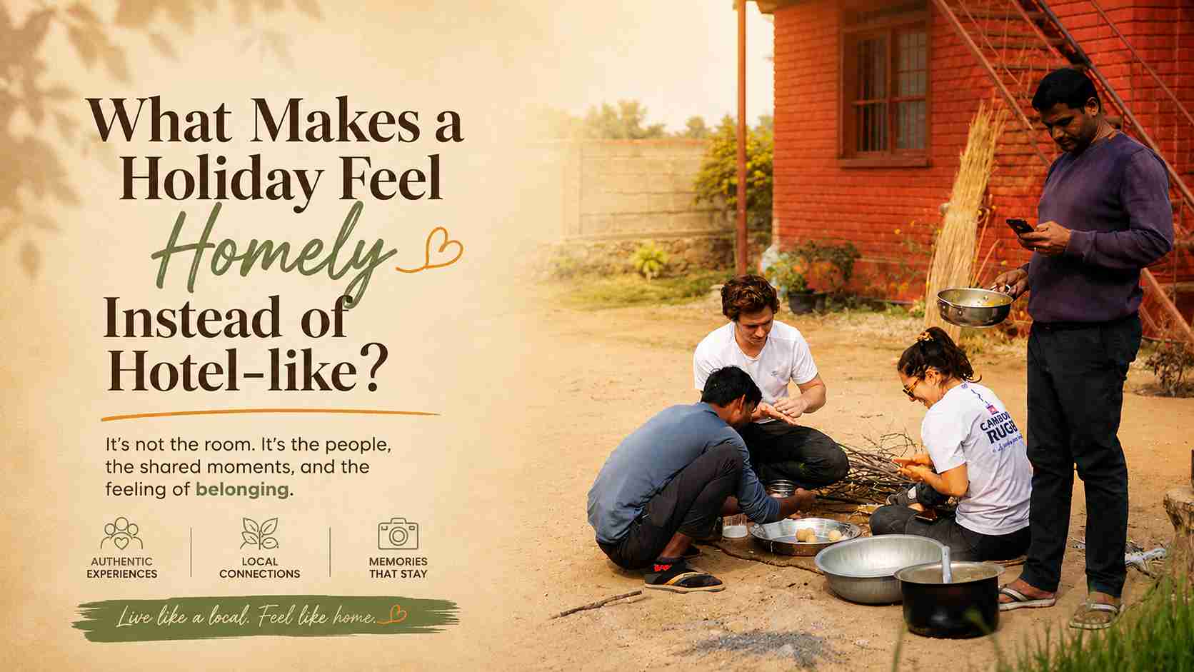 What Makes a Holiday Feel Homely Instead of Hotel-like