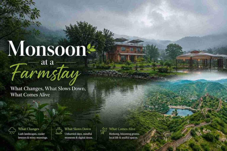 Monsoon at a Farmstay What Changes, What Slows Down, What Comes Alive